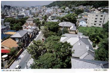 北野町の町並みの画像