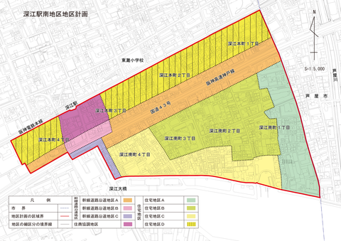 地区計画図拡大画像