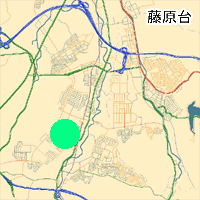 藤原台地区