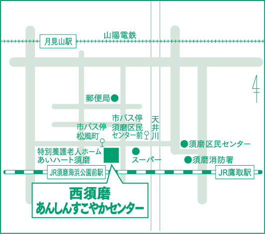 西須磨地図